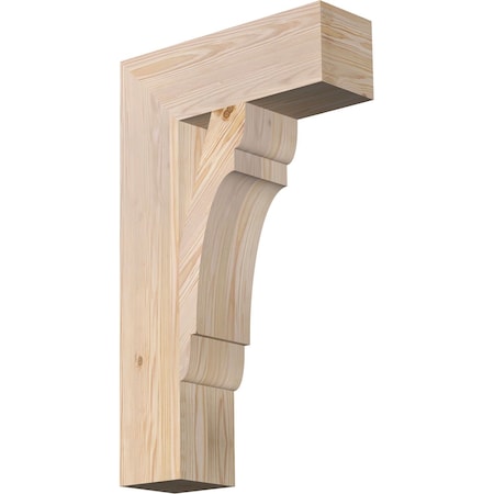 Ekena Millwork Olympic Block Smooth Bracket, Douglas Fir, 5 1/2"W x 18"D x 30"H BKT06X18X30OLY05SDF